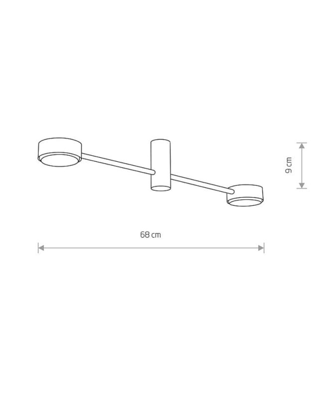 Светильник Nowodvorski ORBIT BLACK II