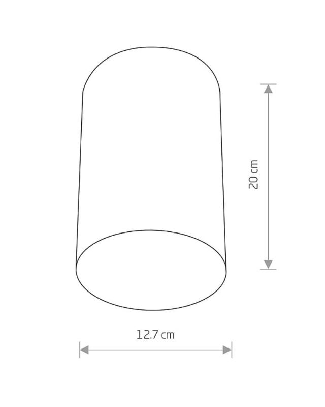 Точечный светильник Nowodvorski POINT PLEXI BLACK L