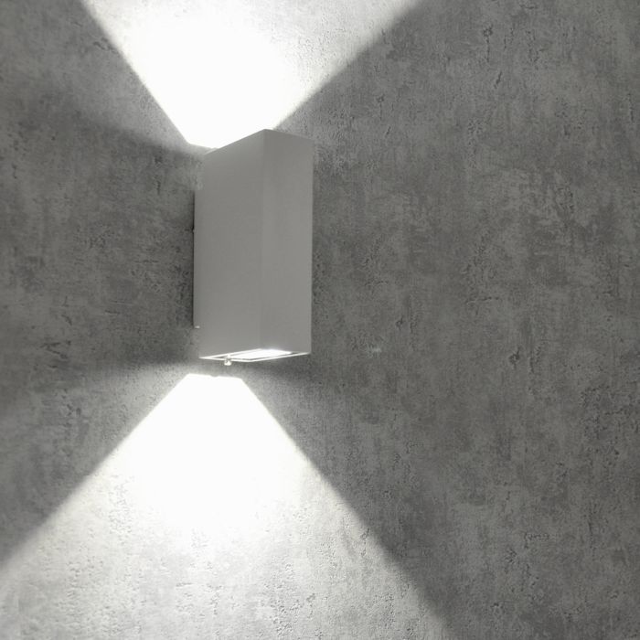 Вуличний світильник Goldlux Orlean Led 2x2,5W 4000K 430Lm IP54 WH