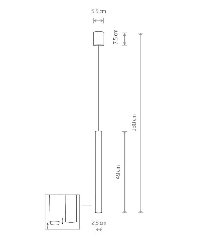 Подвесной светильник Nowodvorski LASER BLACK I