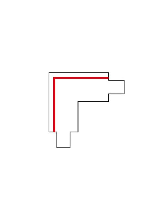З'єднувач Nowodvorski CTLS RECESSED POWER L CONNECTOR, LEFT ( L-L) BLACK CN