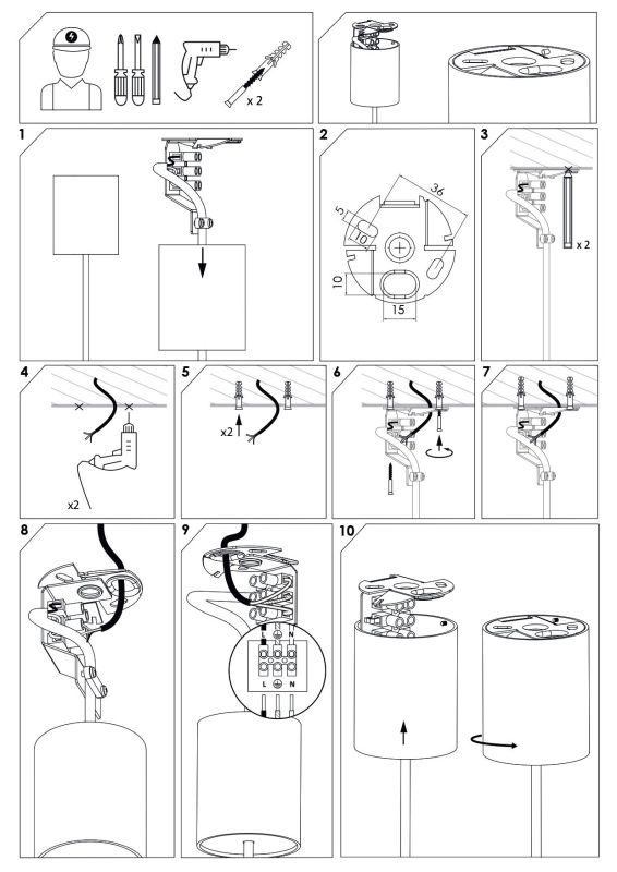 Підвісний світильник Nowodvorski EYE BRASS I L