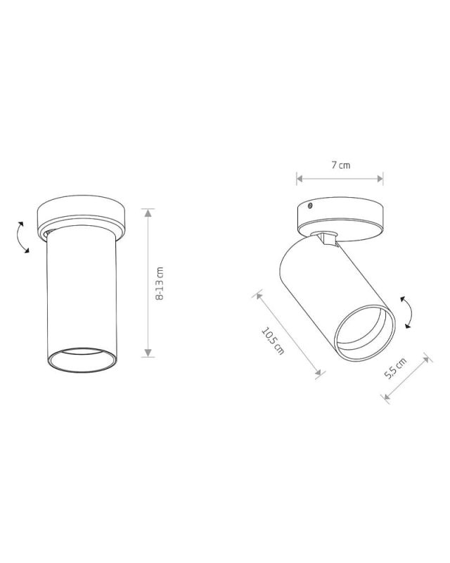 Спот светильник Nowodvorski MONO I WHITE