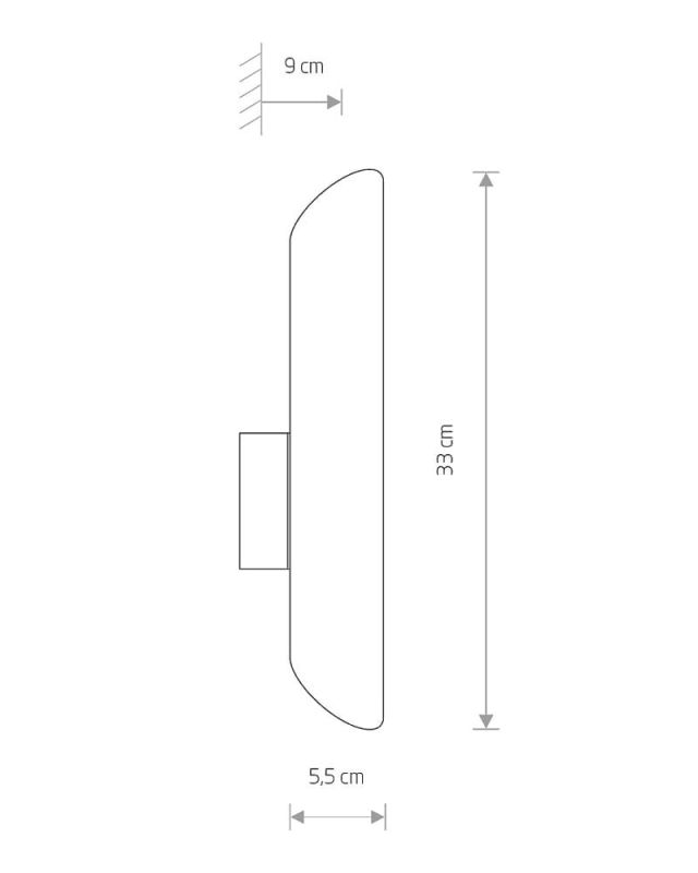 Бра Nowodvorski EYE WALL CUT SOLID BRASS
