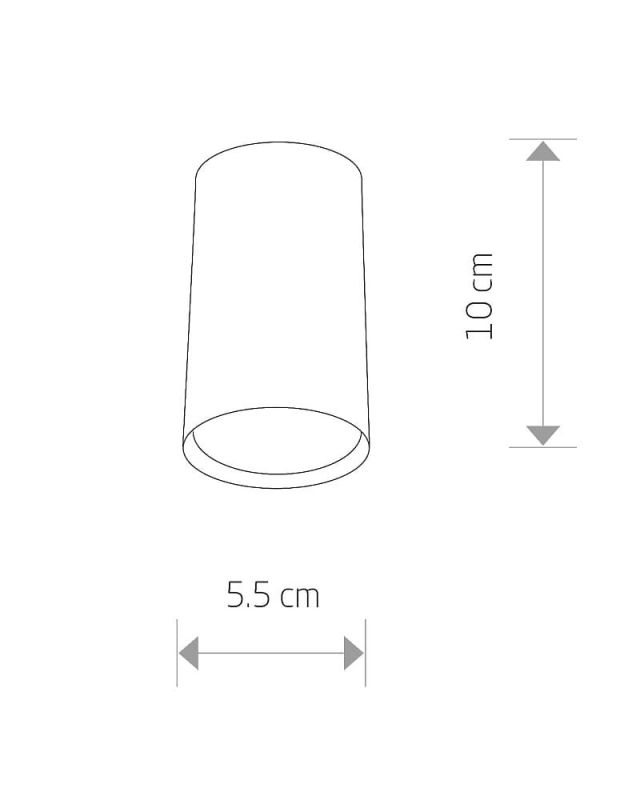 Точечный светильник Nowodvorski EYE BLACK S