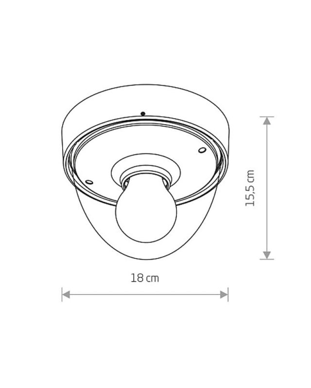 Уличный светильник Nowodvorski NOOK BLACK/BLACK