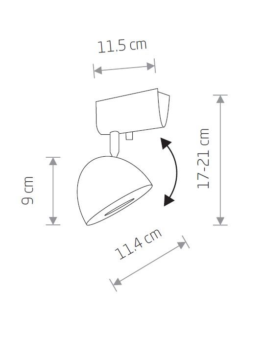 Спот светильник Nowodvorski VESPA BLACK I