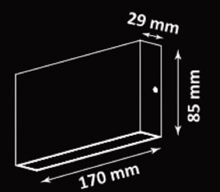 Уличный светильник Goldlux Chicago Led 1x11W 4000K 1120Lm IP44 WH