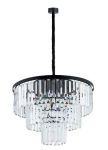7616 Люстра Nowodvorski CRISTAL BLACK M ZWIS PL
