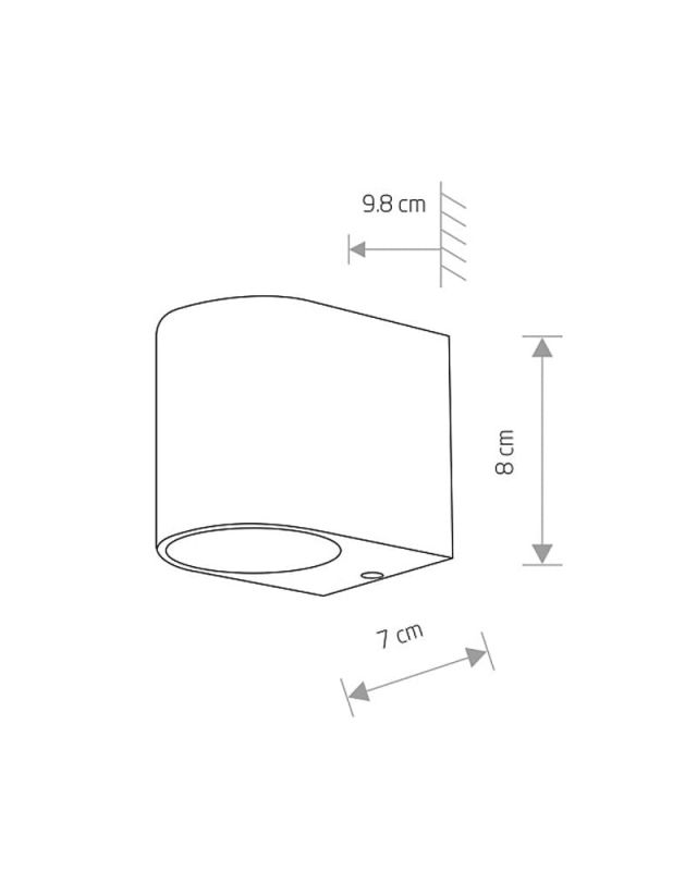 Вуличний світильник Nowodvorski NICO I