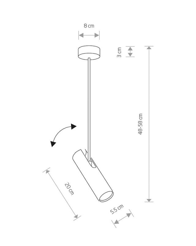 Спот світильник Nowodvorski EYE SUPER BLACK I A