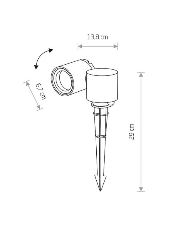 Вуличний світильник Nowodvorski TUBINGS M