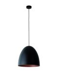 10318 Світильник підвіс Nowodvorski EGG BLACK/COPPER M PL