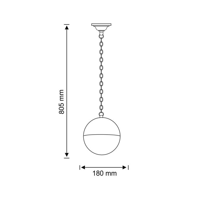 Вуличний світильник Goldlux Ulsa E27 1x12W IP44 BK 311627-PLX