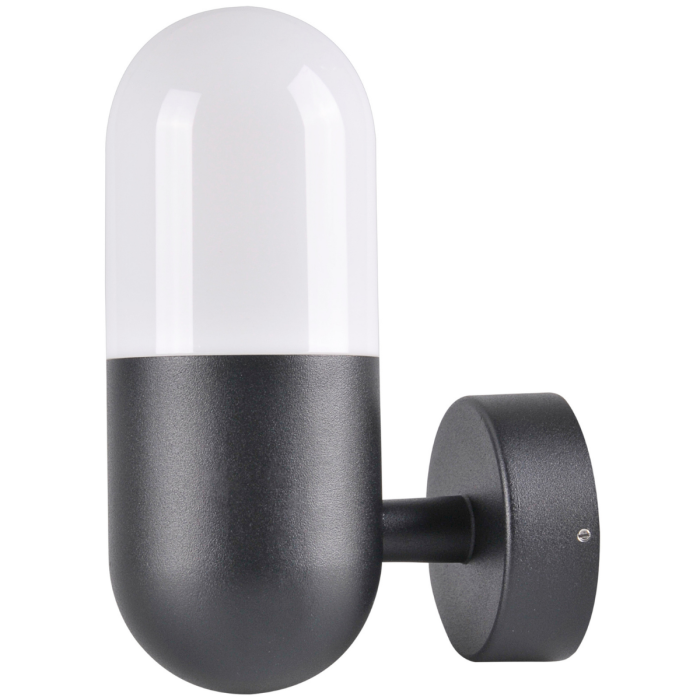 Вуличний світильник Goldlux Horten E27 1x10W IP44 BK