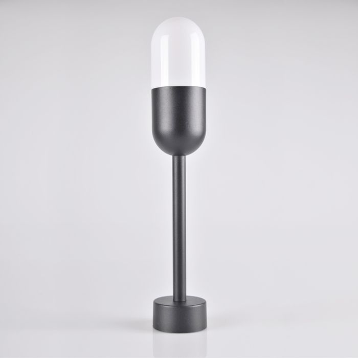 Вуличний світильник Goldlux Horten E27 1x10W IP44 GR