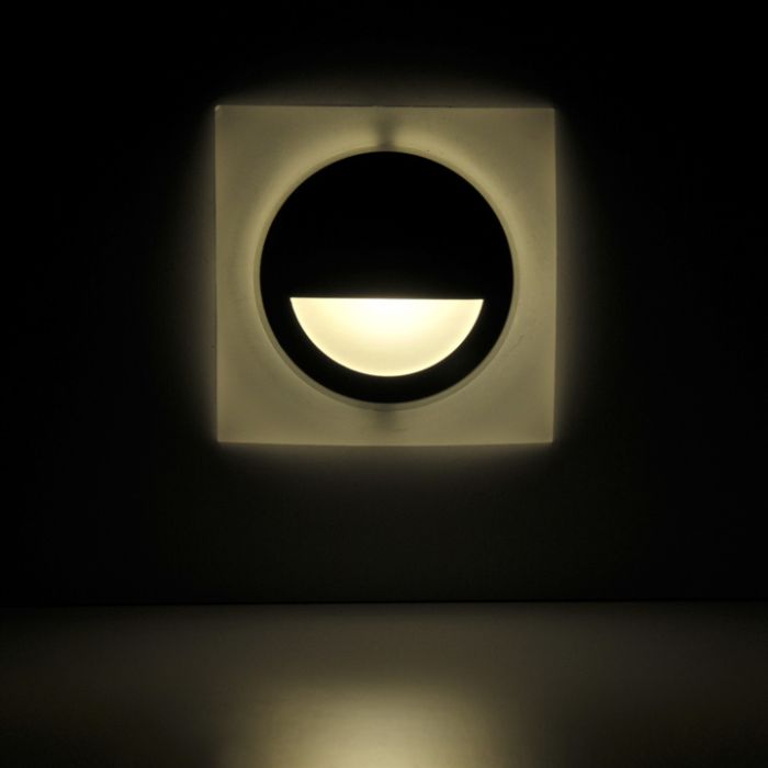 Точечный светильник Goldlux Q5 Led 1x3W 4000K 40Lm IP20 GR