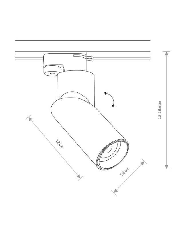 7657 Світильник Nowodvorski PROFILE INDIA BL CN