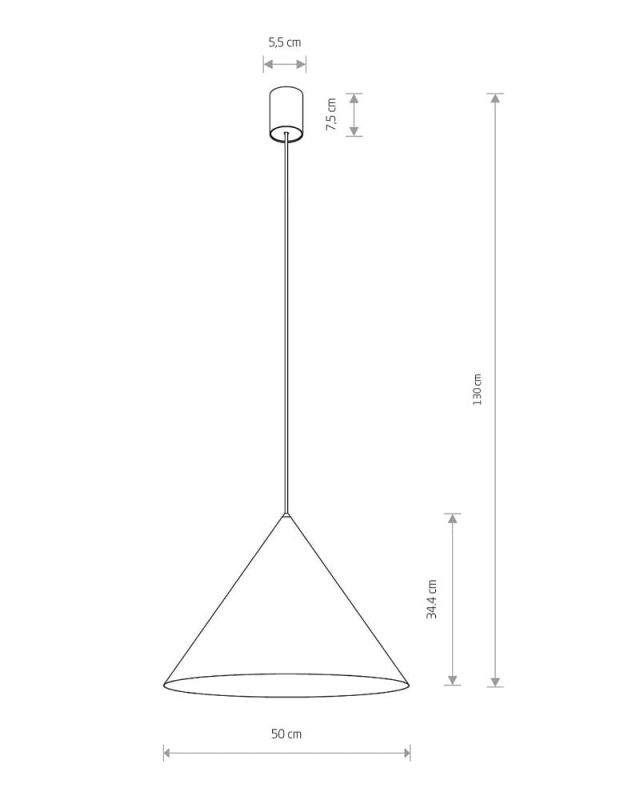Подвесной светильник Nowodvorski ZENITH L WHITE