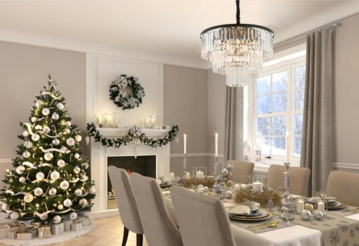 7616 Люстра Nowodvorski CRISTAL BLACK M ZWIS PL