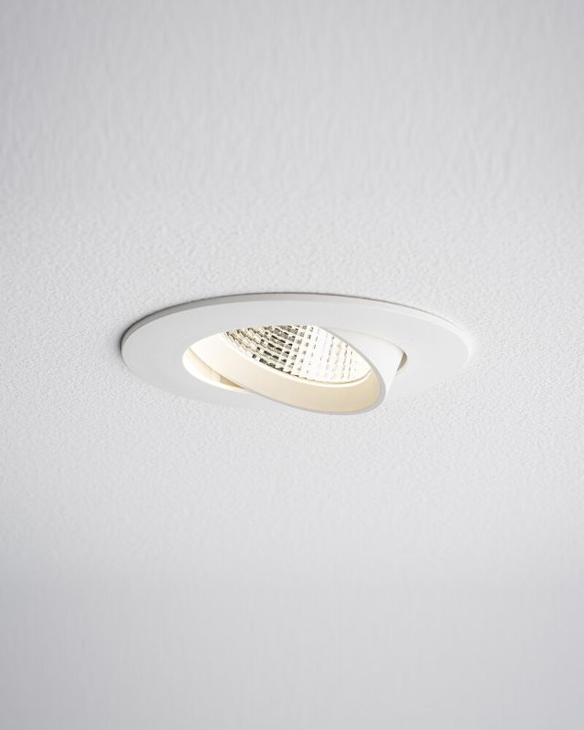 10551 Світильник вбудований Nowodvorski EGINA LED 10W, 3000K, WH CN