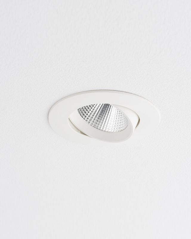 10551 Світильник вбудований Nowodvorski EGINA LED 10W, 3000K, WH CN