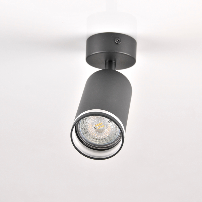 Спот Goldlux Paris GU10 1x10W IP20 BK