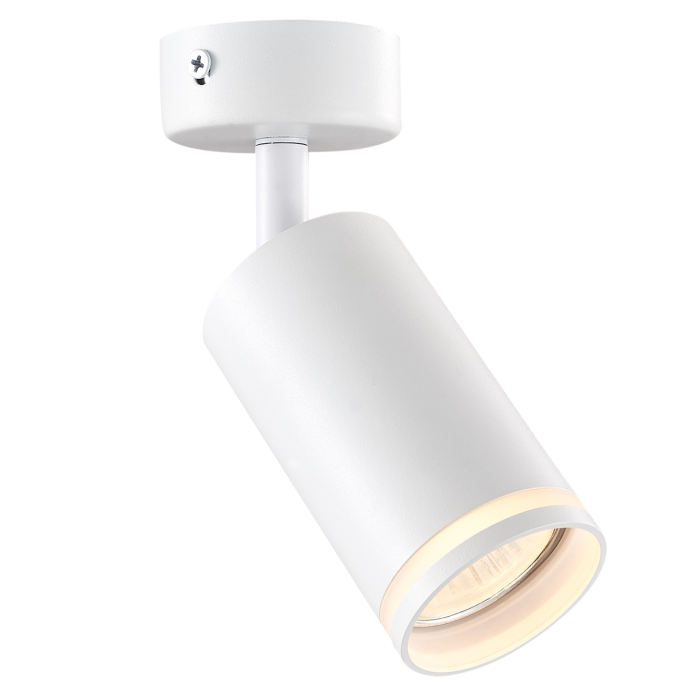 Спот Goldlux Paris GU10 1x10W IP20 WH