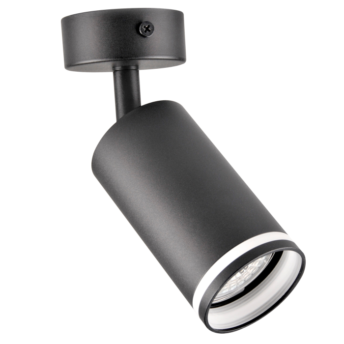 Спот Goldlux Paris GU10 1x10W IP20 BK