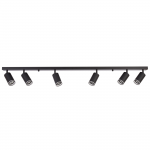 Спот Goldlux Paris GU10 6x10W IP20 BK