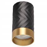 Точковий світильник Goldlux Arras GU10 1x10W IP20 BK