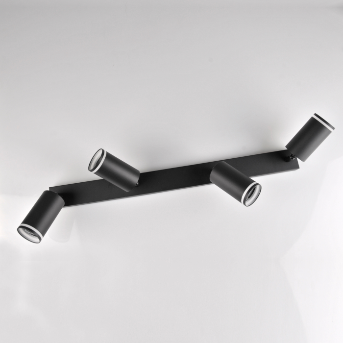 Спот Goldlux Paris GU10 4x10W IP20 BK