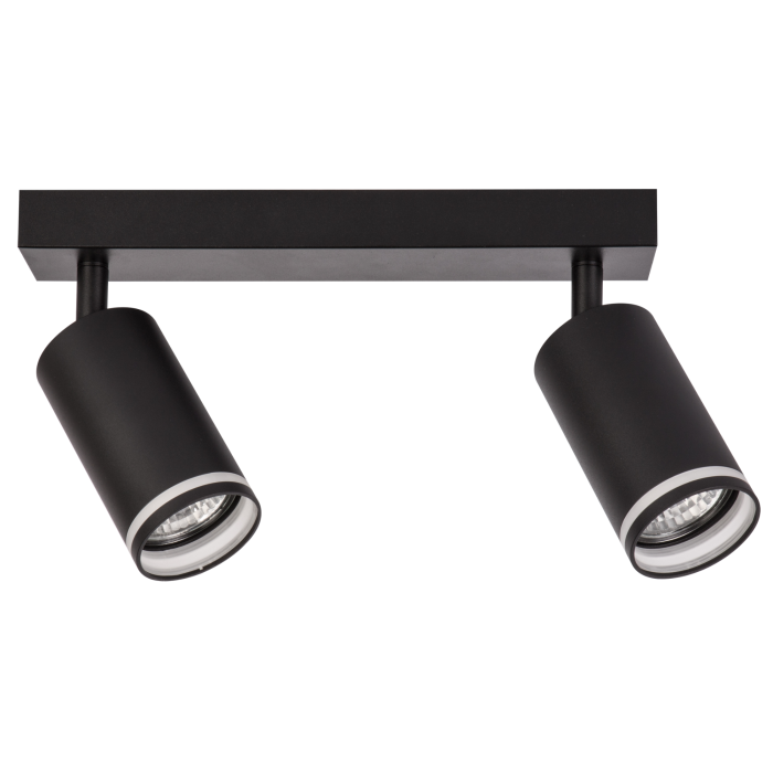 Спот Goldlux Paris GU10 2x10W IP20 BK