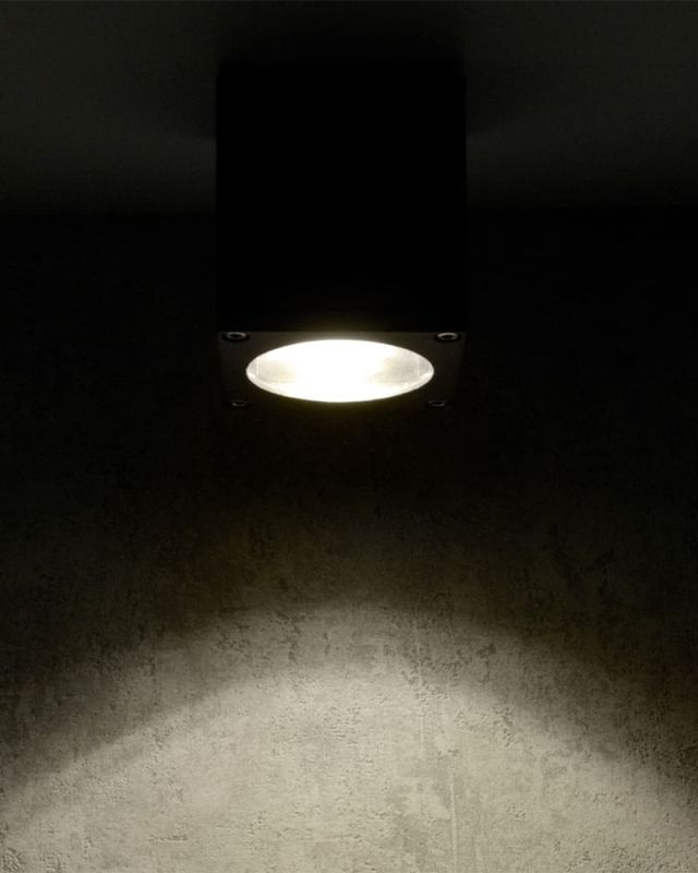 Уличный светильник Goldlux Morris GU10 1x12W IP54 BK