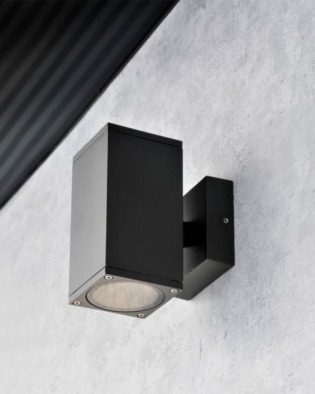 Уличный светильник Goldlux Morris GU10 2x12W IP54 BK