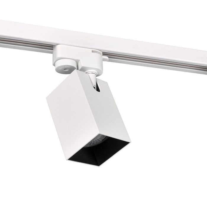 Трековий світильник Goldlux Square GU10 1x10W IP20 WH