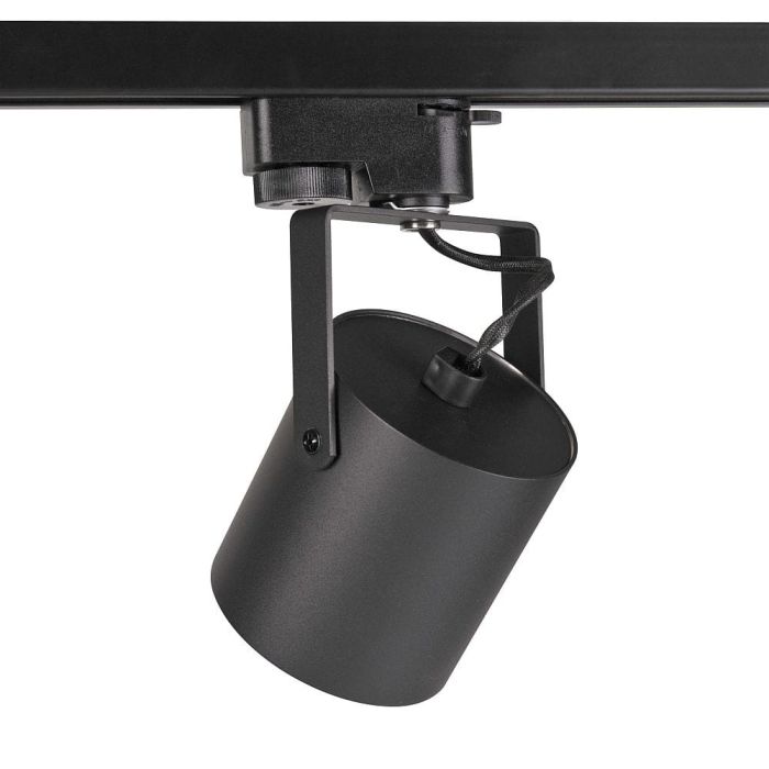 Трековый светильник Goldlux Minor GU10 1x10W IP20 BK