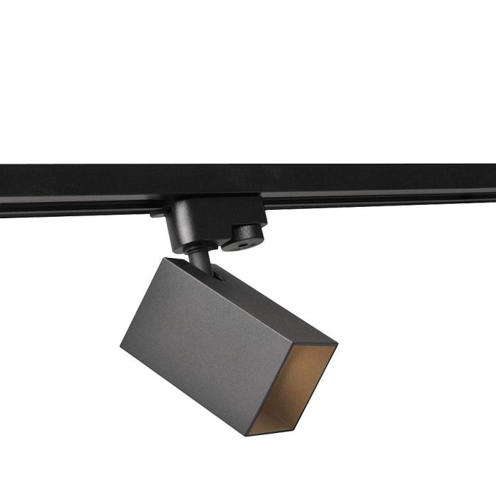 Трековий світильник Goldlux Square GU10 1x10W IP20 BK