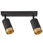 Спот Goldlux Arras GU10 2x10W IP20 BK