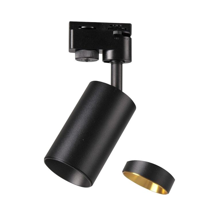 Трековый светильник Goldlux Maribel GU10 1x10W IP20 BK