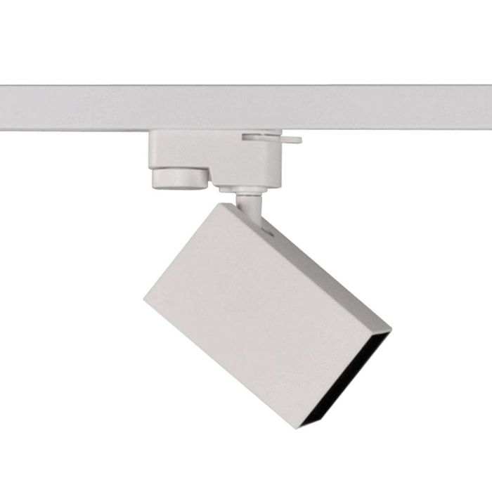 Трековий світильник Goldlux Square GU10 1x10W IP20 WH