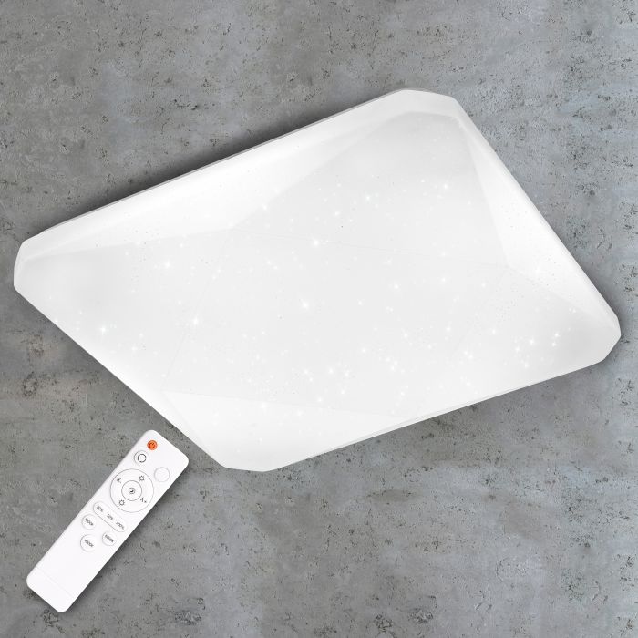 Потолочный светильник Goldlux Kastor Led 1x72W 3000K-4000K-6000K IP20 WH