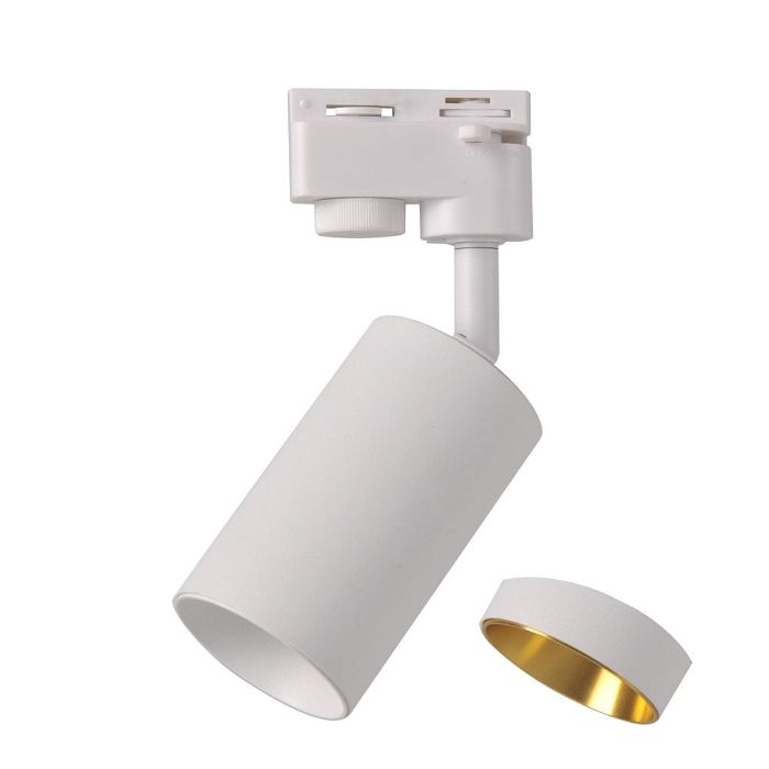 Трековий світильник Goldlux Maribel GU10 1x10W IP20 WH