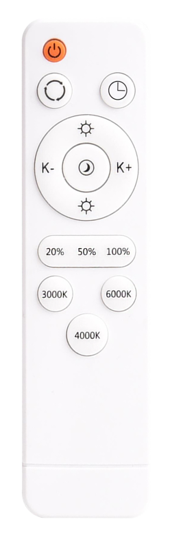 Потолочный светильник Goldlux Pirius Led 1x80W 3000K-4000K-6000K IP20 WH