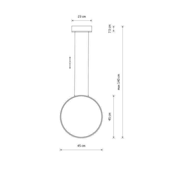 Подвесной светильник Nowodvorski CIRCOLO LED 10810