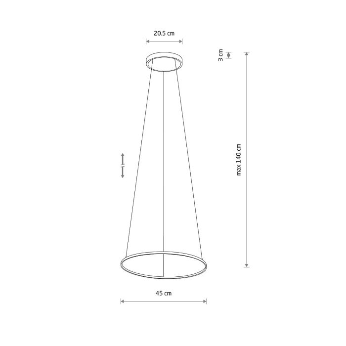 Подвесной светильник Nowodvorski CIRCOLO LED 10813