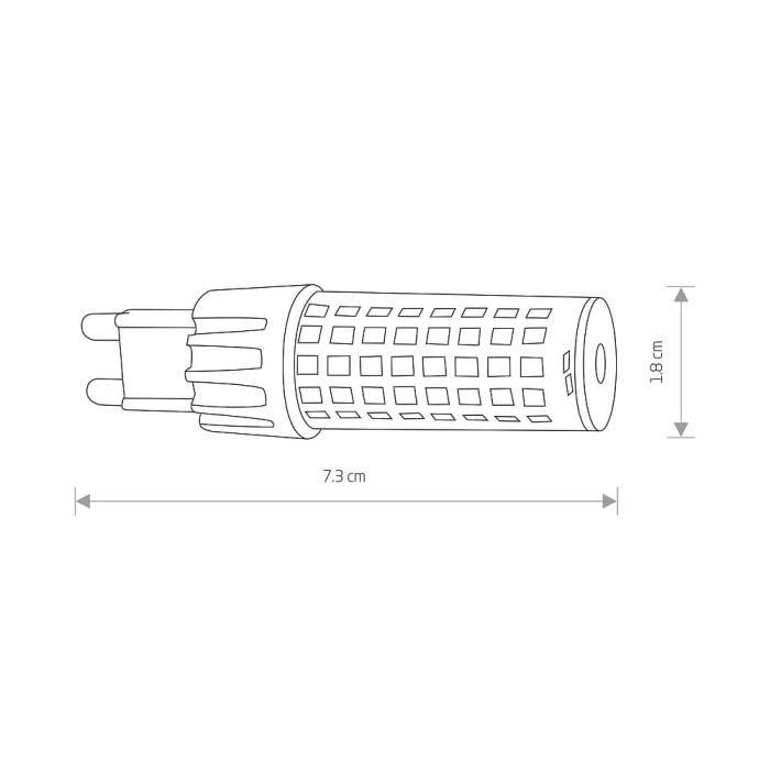 10933 Лампа Nowodvorski BULB G9 LED 7W 4000K CN