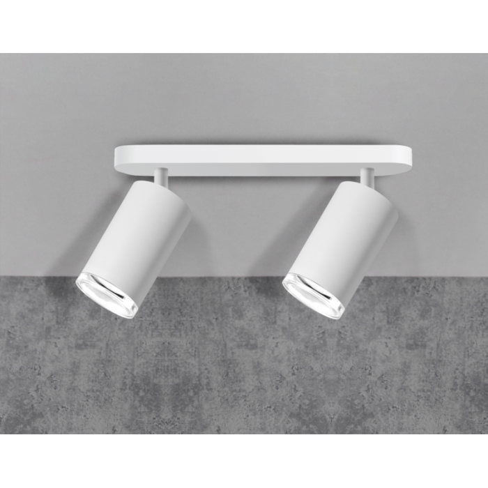 Спот Goldlux Turyn GU10 2x10W IP20 WH