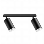 Спот Goldlux Turyn GU10 2x10W IP20 BK