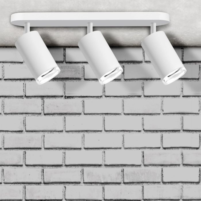 Спот Goldlux Turyn GU10 3x10W IP20 WH